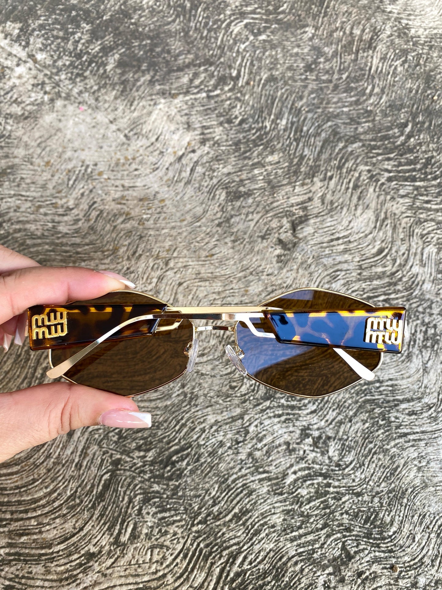 Lentes tipo Miu Miu Leopardo