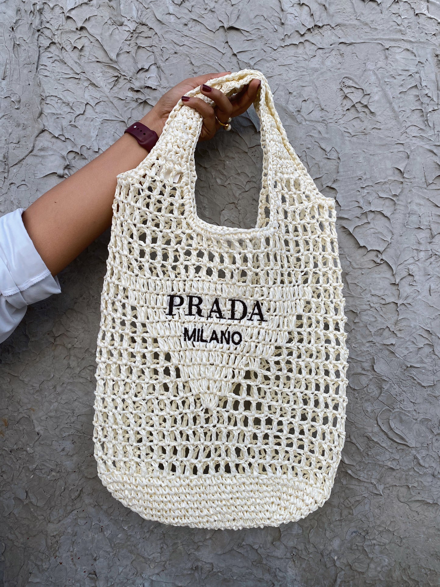 Tote Bag Prada Blanca
