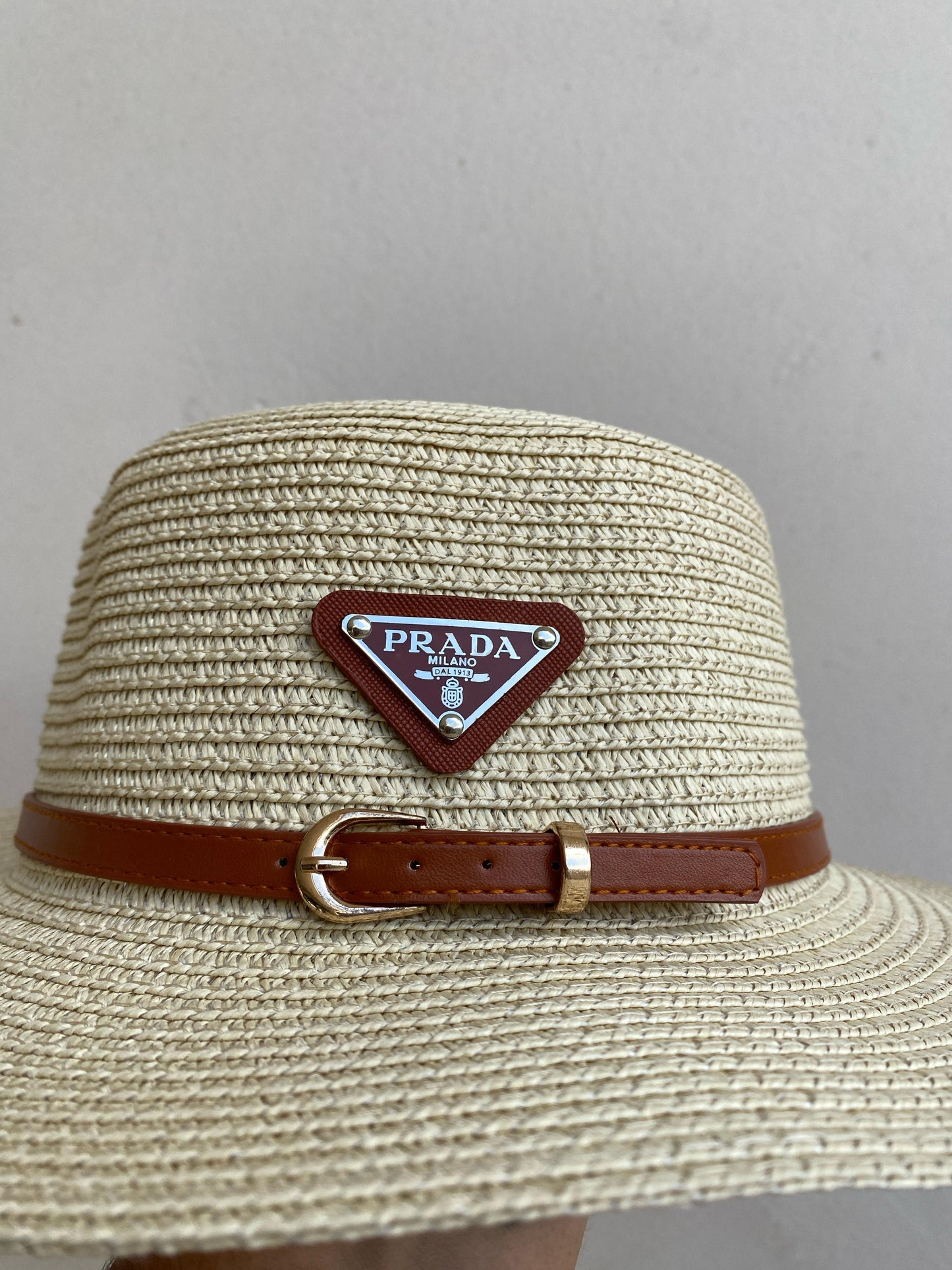 Hat Prada Beige Nuevo