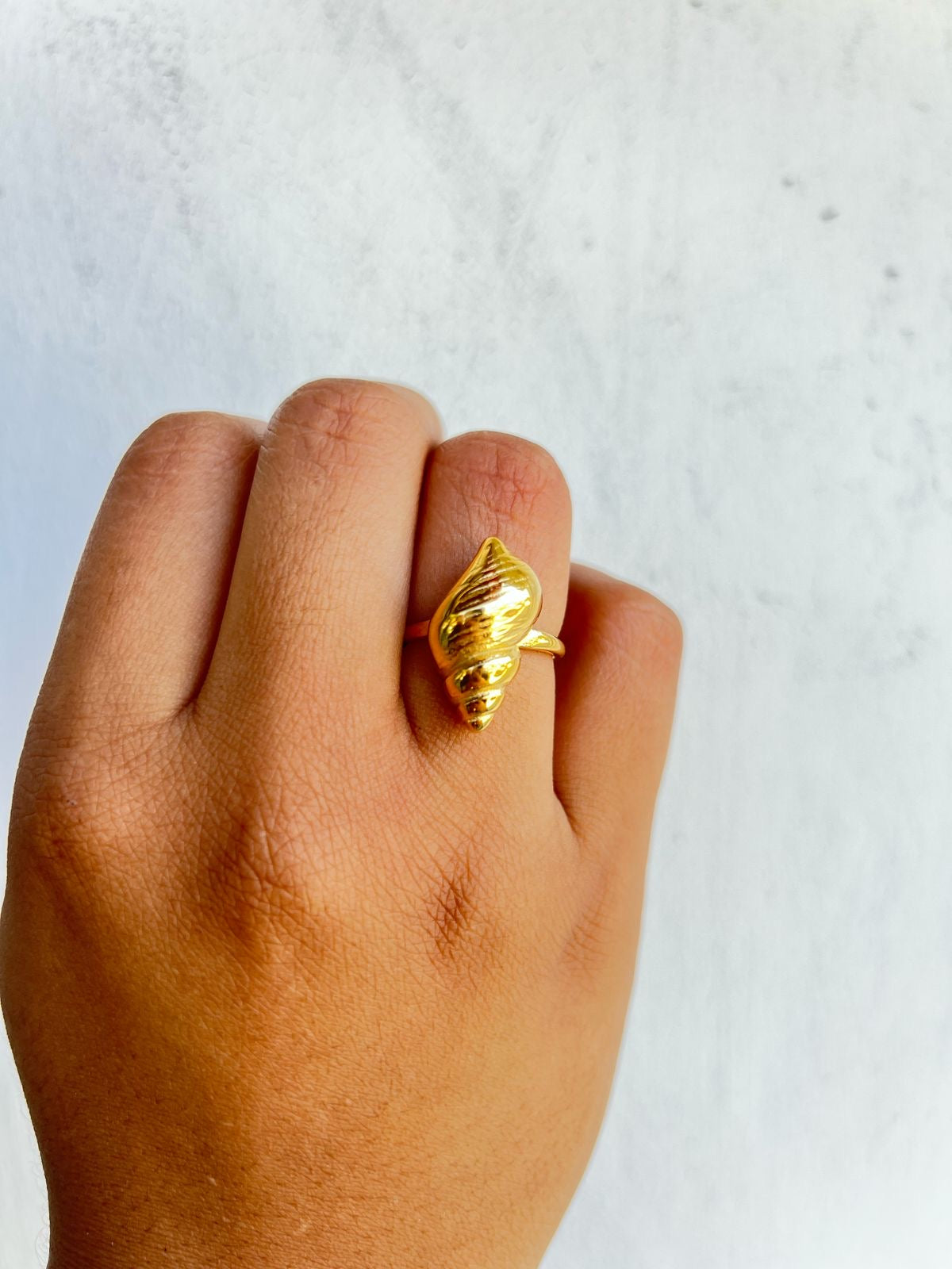 Anillo Caracol Gold