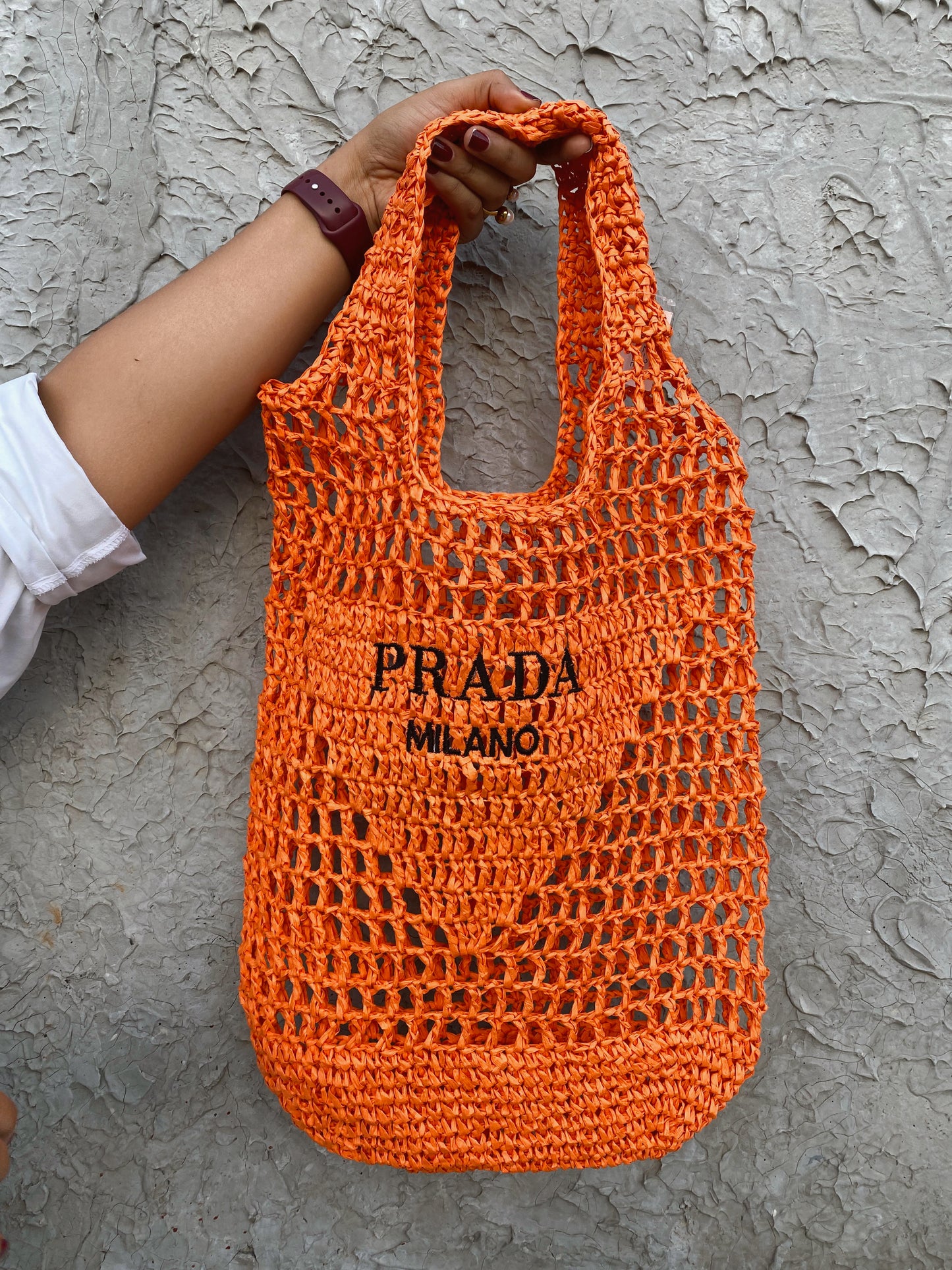 Tote Bag Prada Naranja