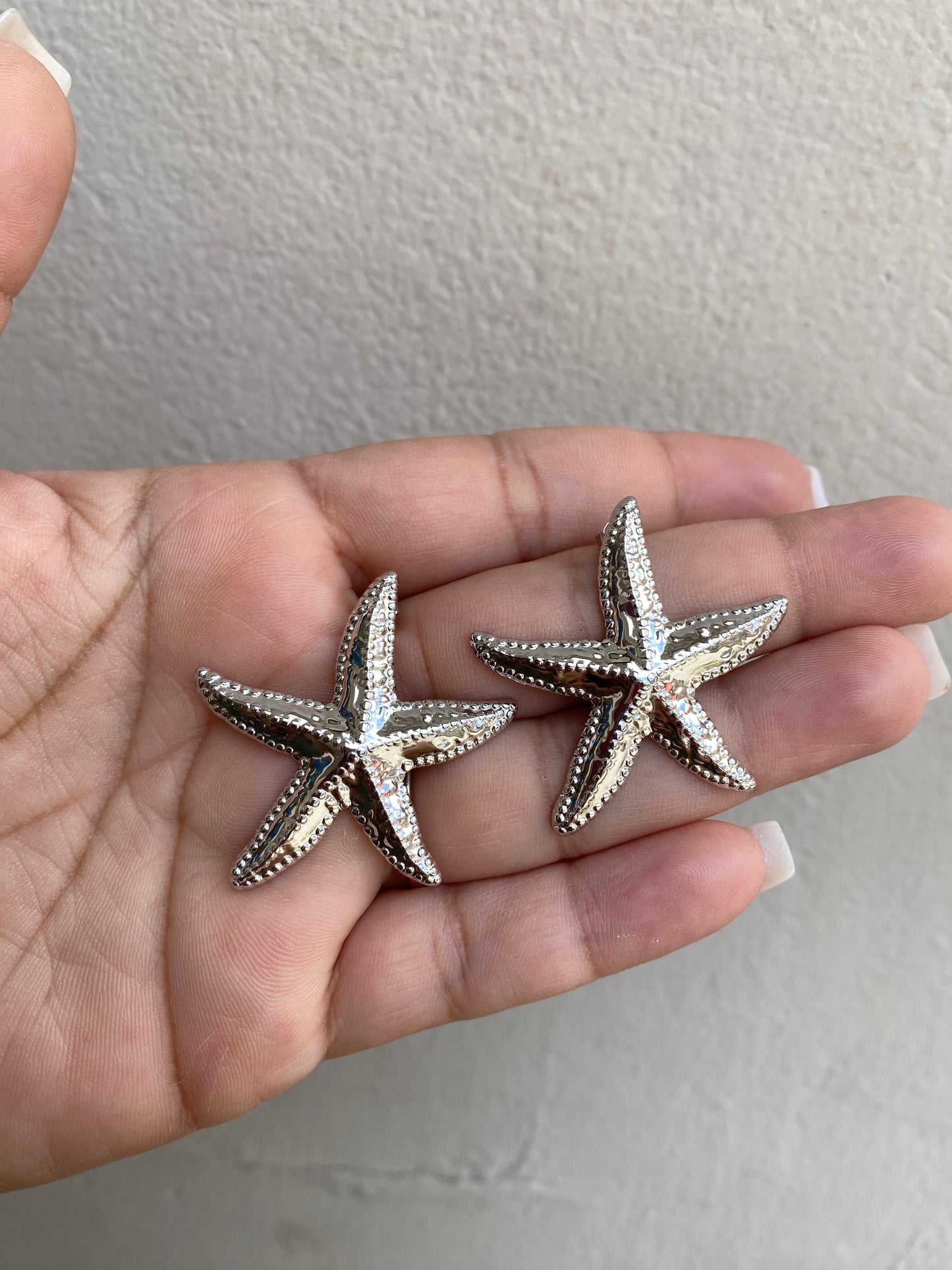 Studs Estrellas de Mar Silver