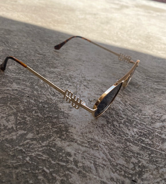 Lentes Tipo Miu Miu Tendencia Negro