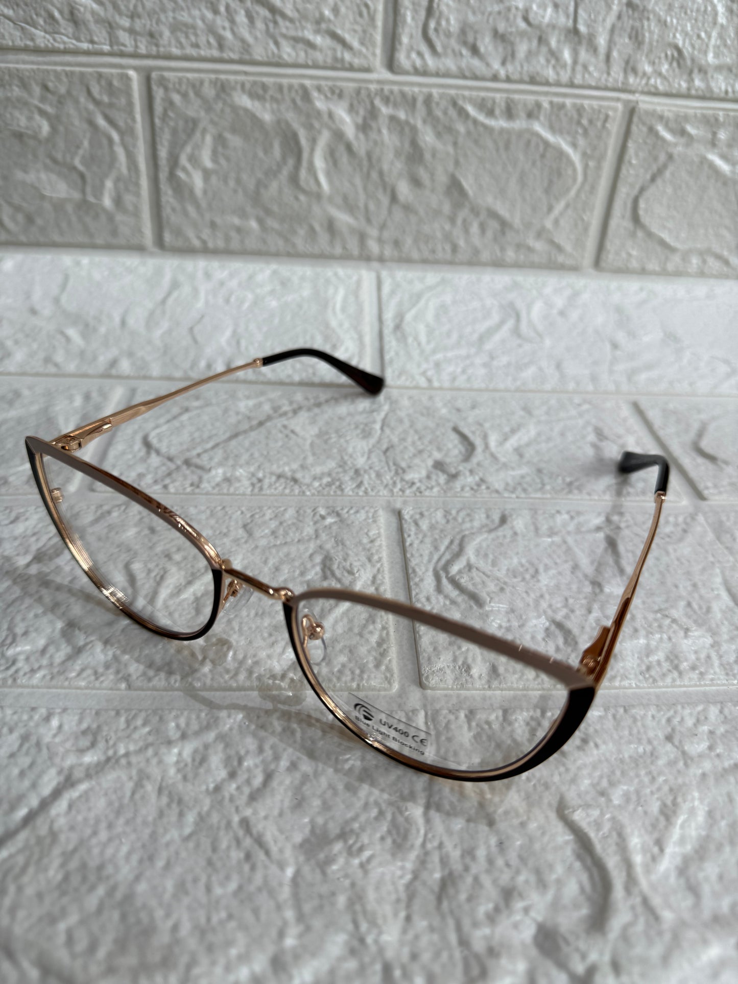 Lentes Cat Eye Cafe/Nude