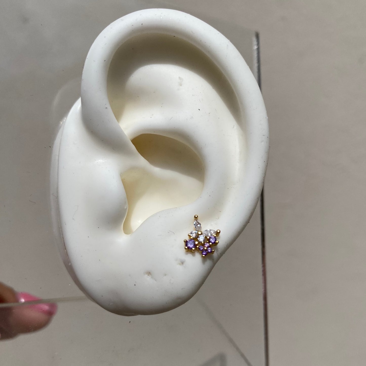 Piercing Flores y Mariposa