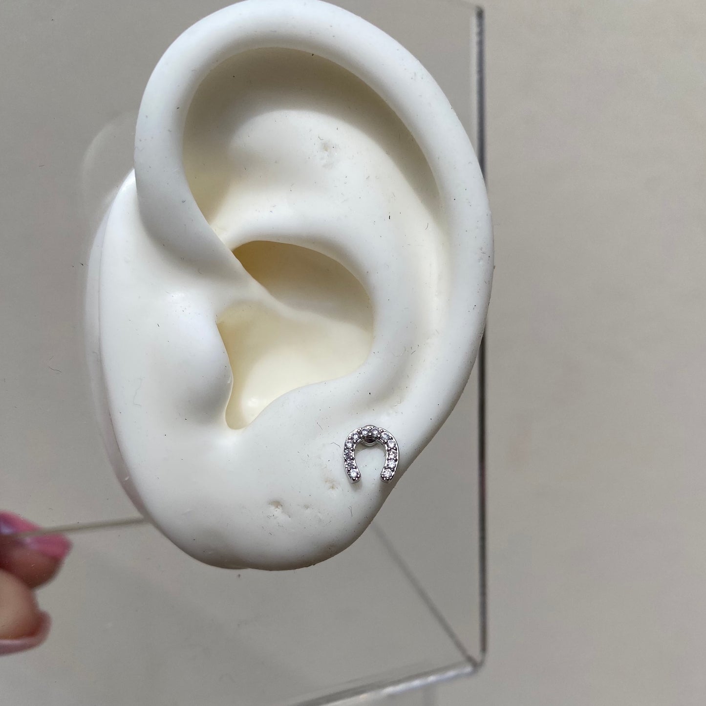 Piercing Herradura Silver