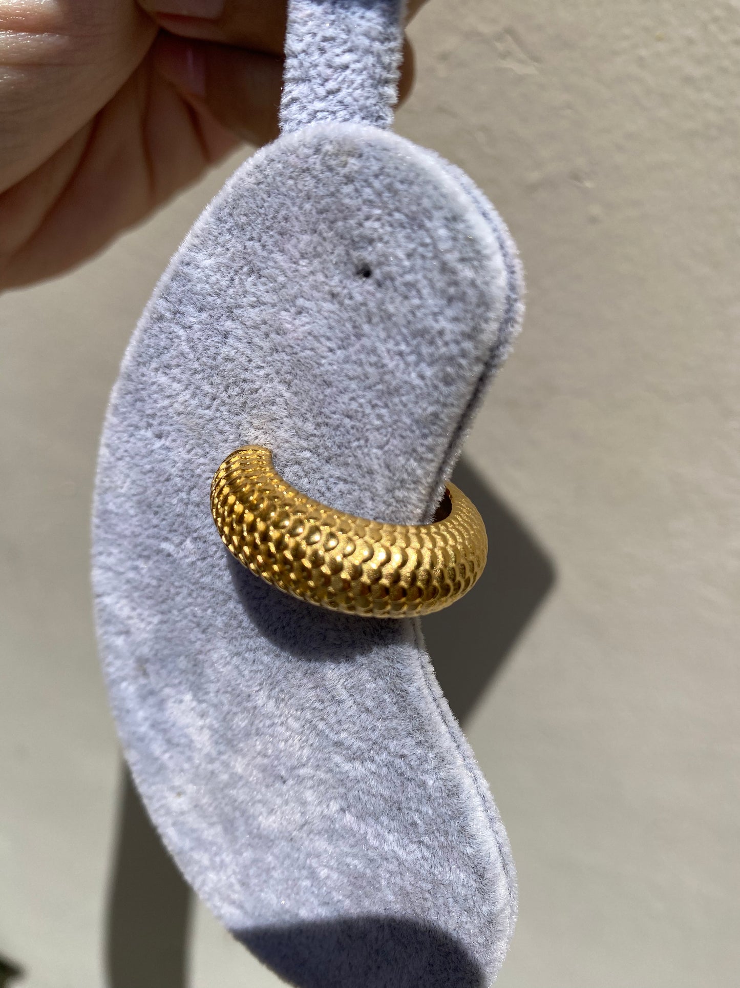 Earcuff Serpiente Gold