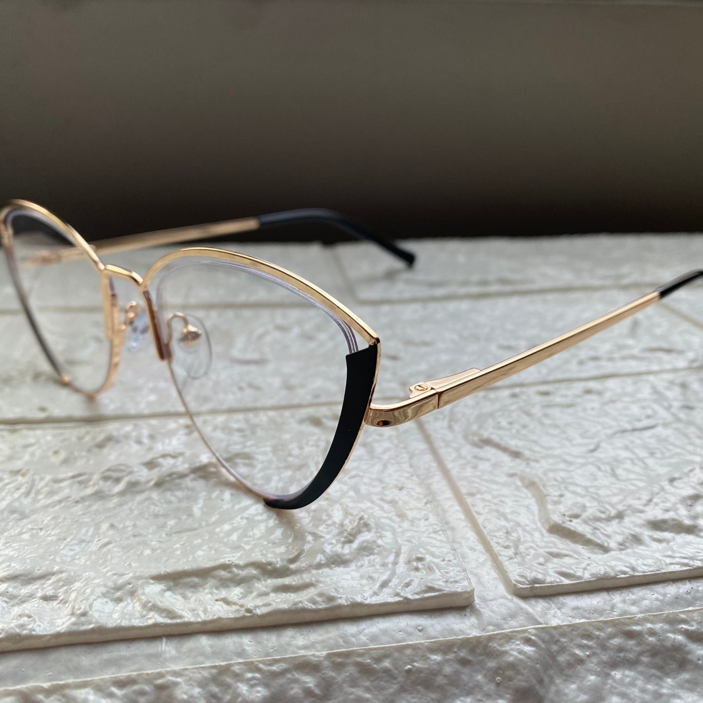 Lentes Cat Eye Fabulosos Black/Clear