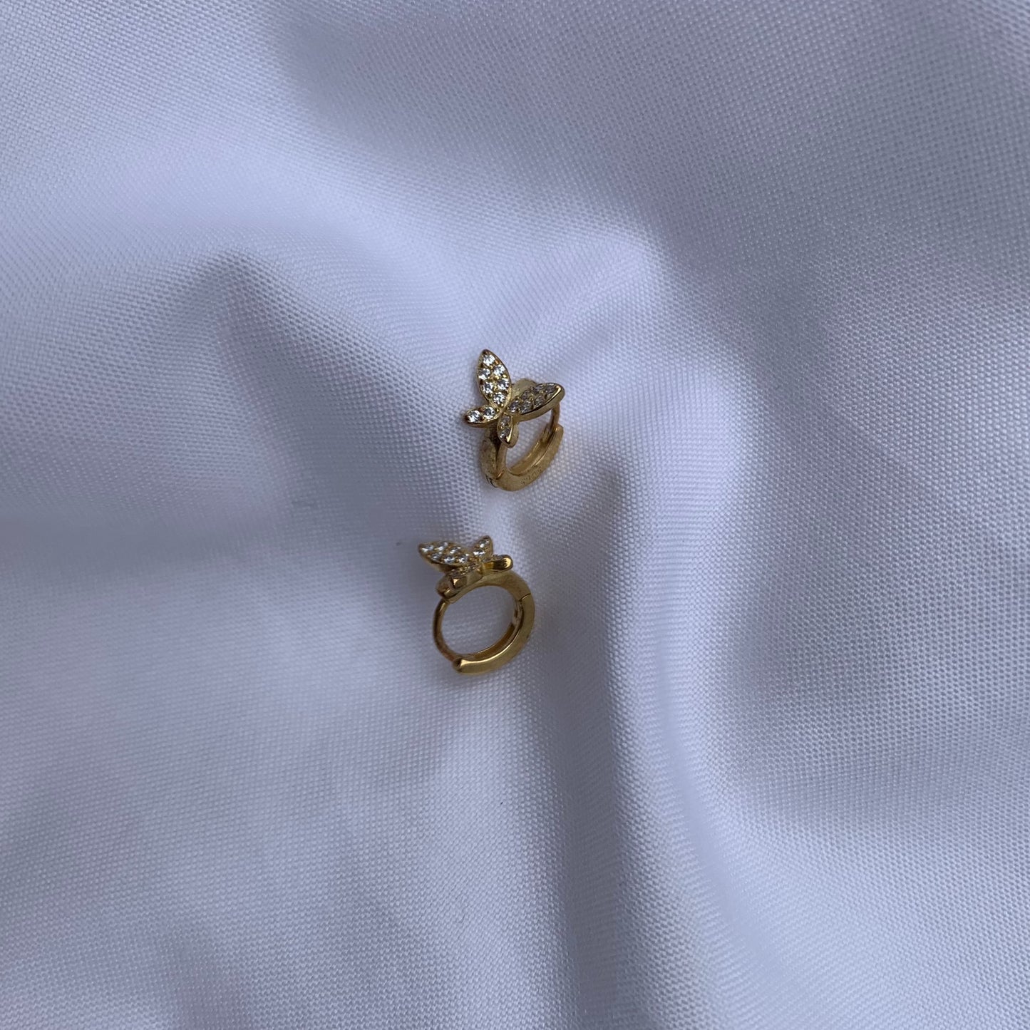 Mini Hoops Mariposas