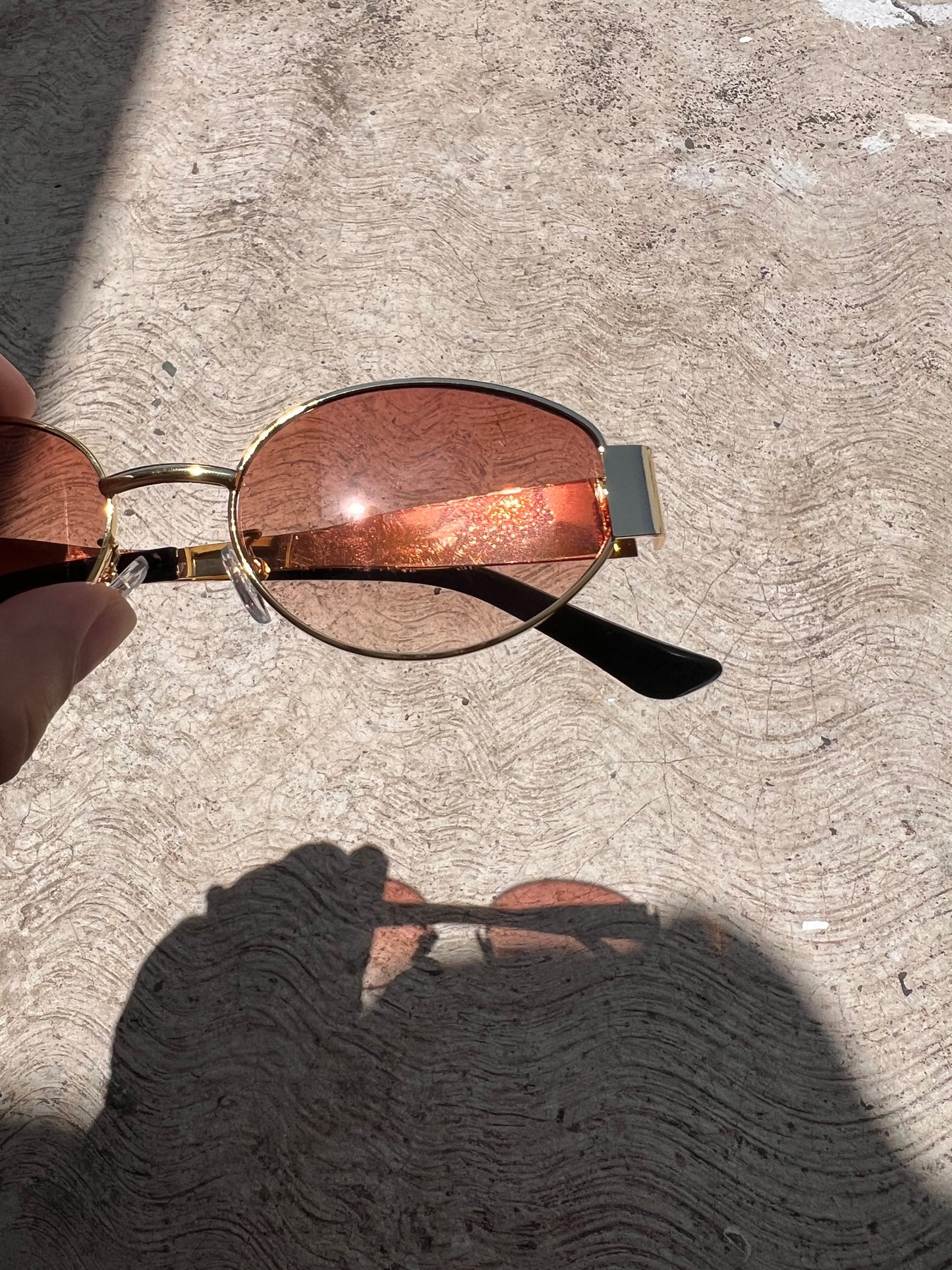 Lentes tipo Celine Cafe Traslucido