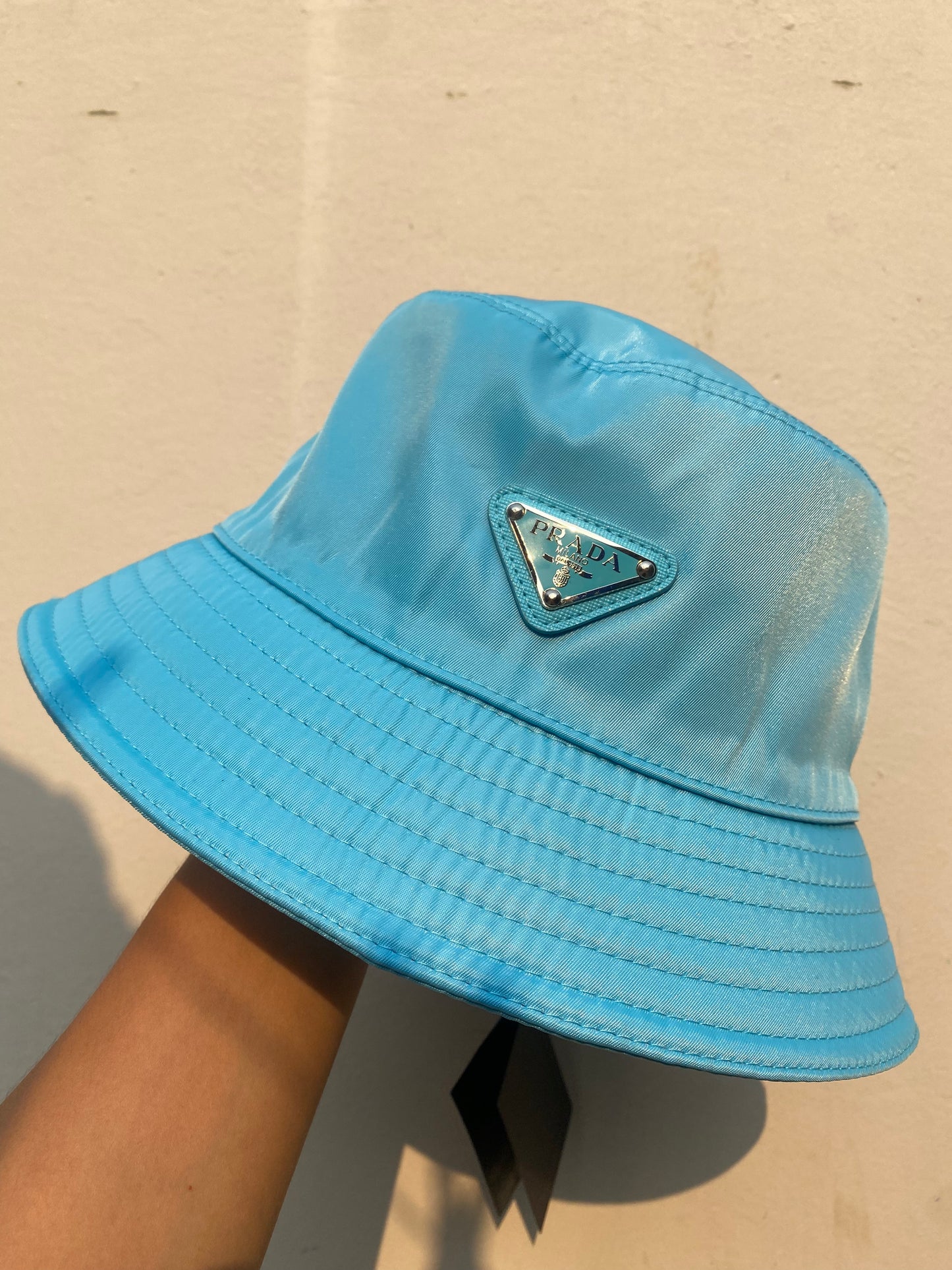 Bucket Hat Prada Blue