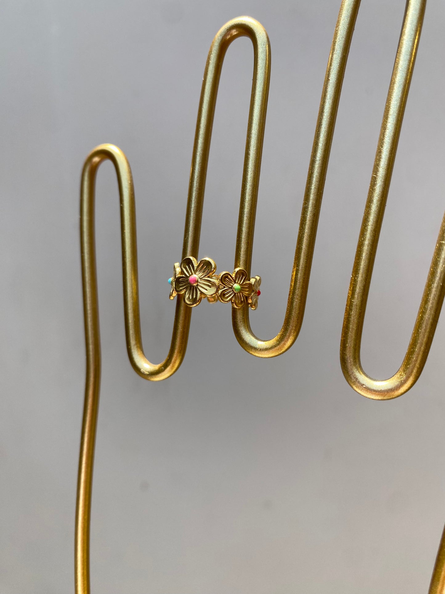 Anillo Golden Petals