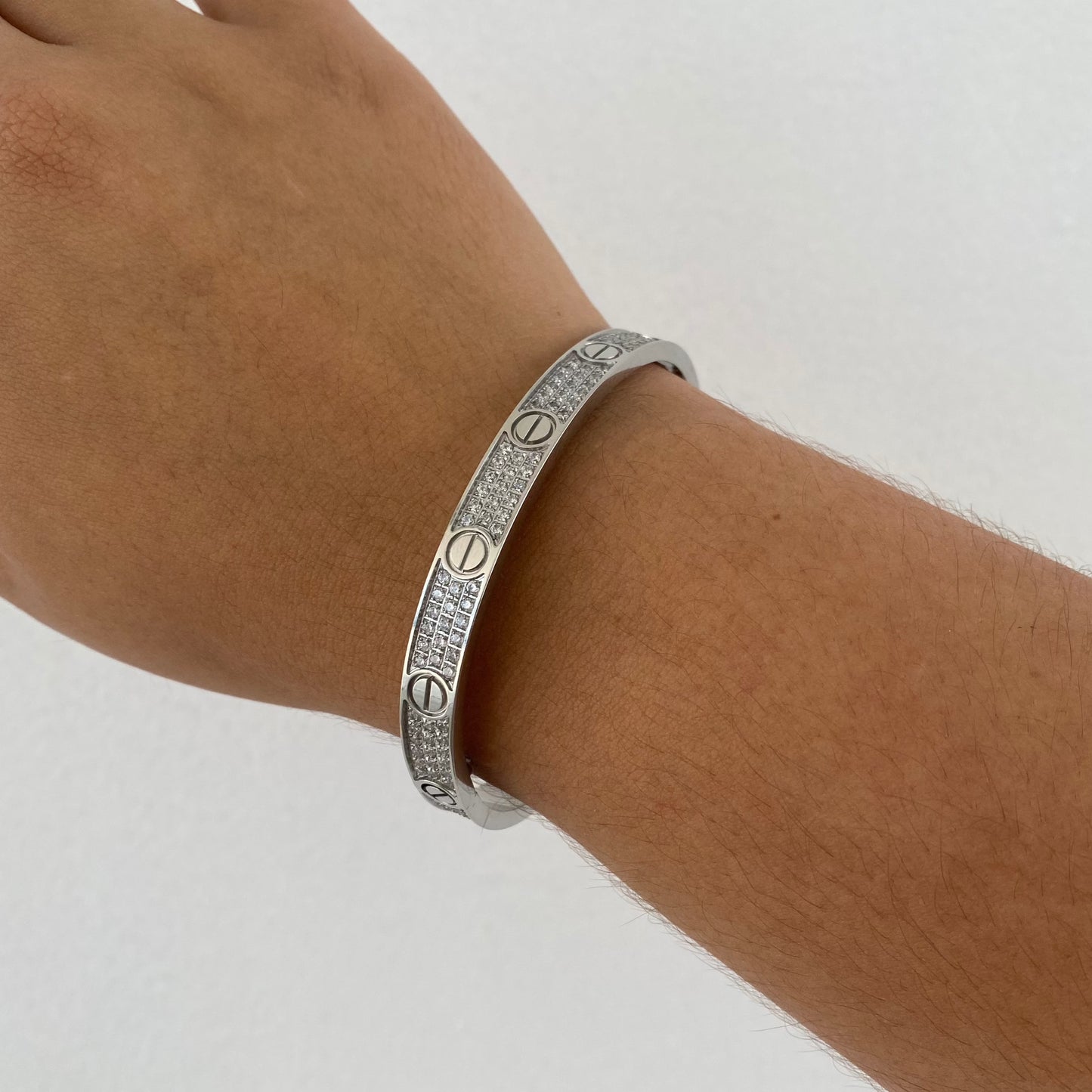 Bangle Cartier 6mm Silver Brillante