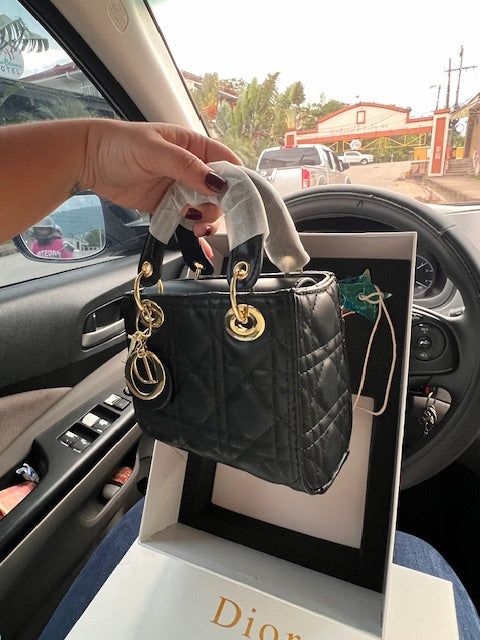 Cartera Lady Dior con Monedero y Llavero