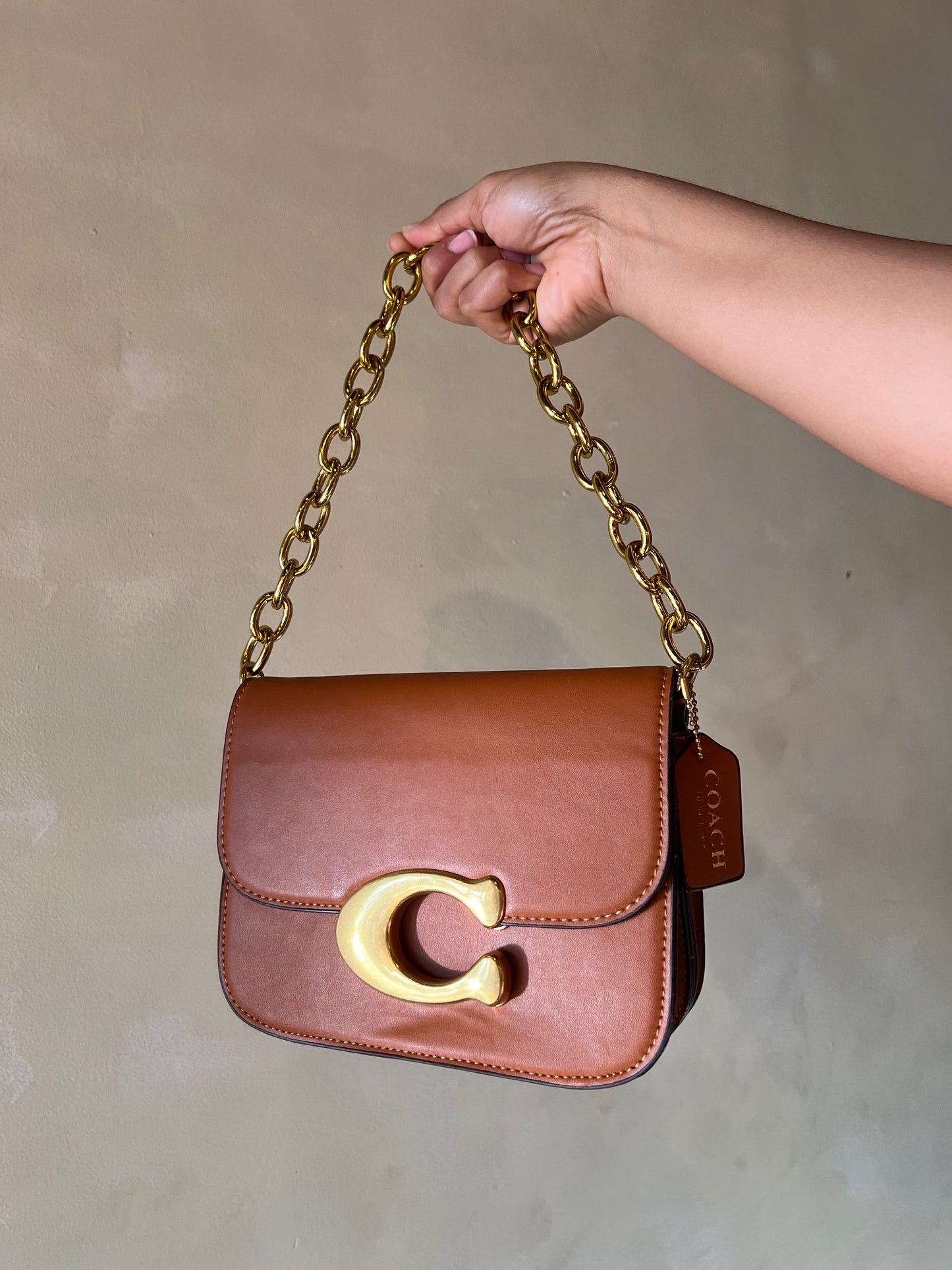 Cartera Coach Caramelo