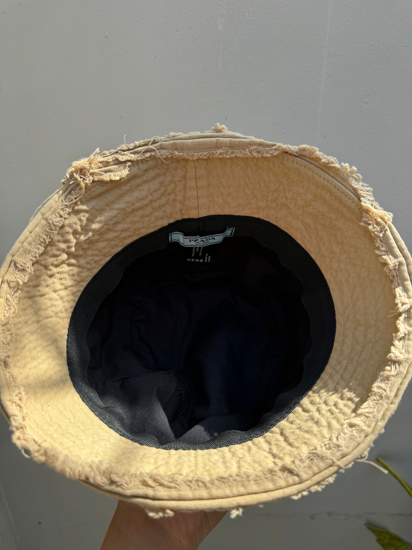 Bucket Hat Prada Beige