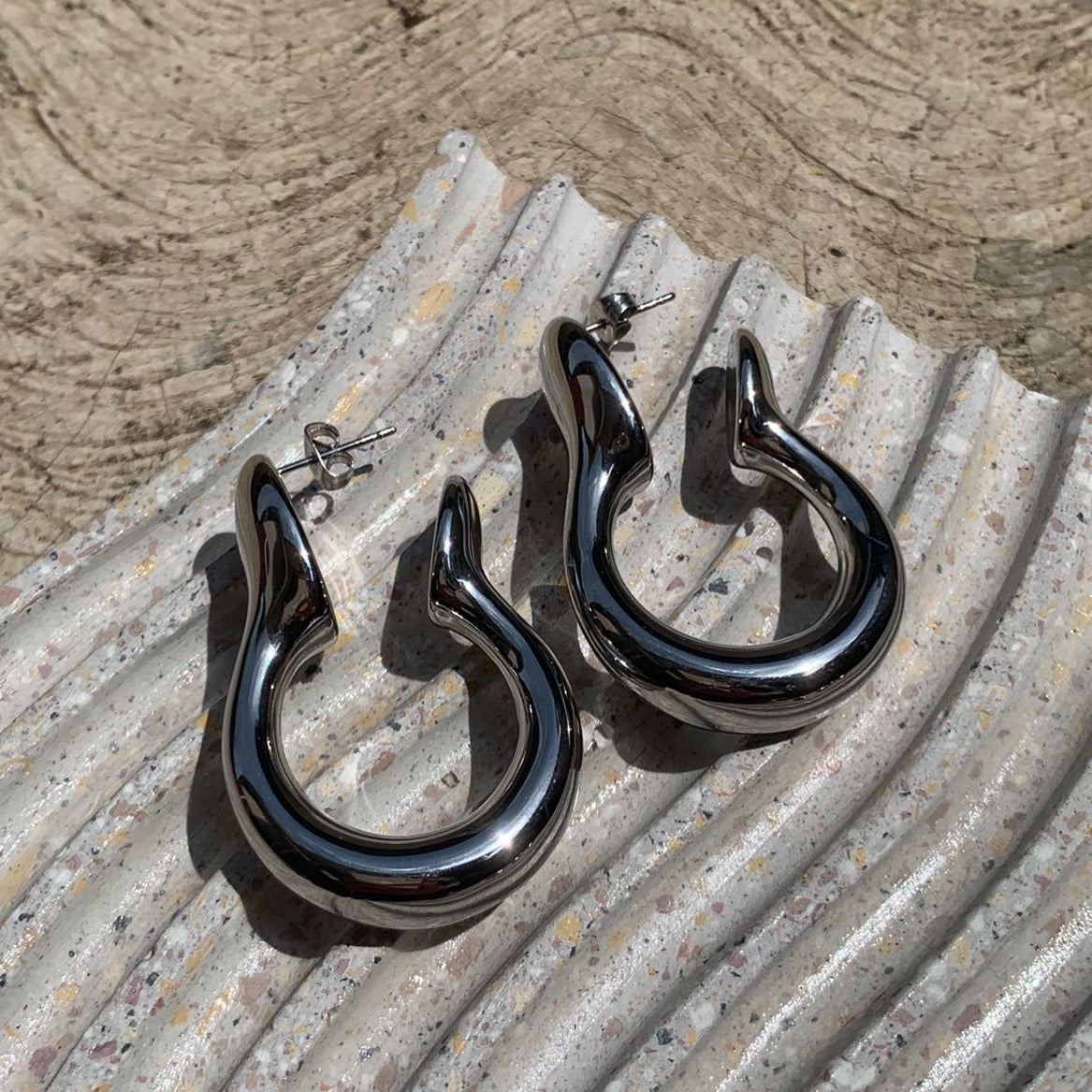 Hoops Aesthetic Silver