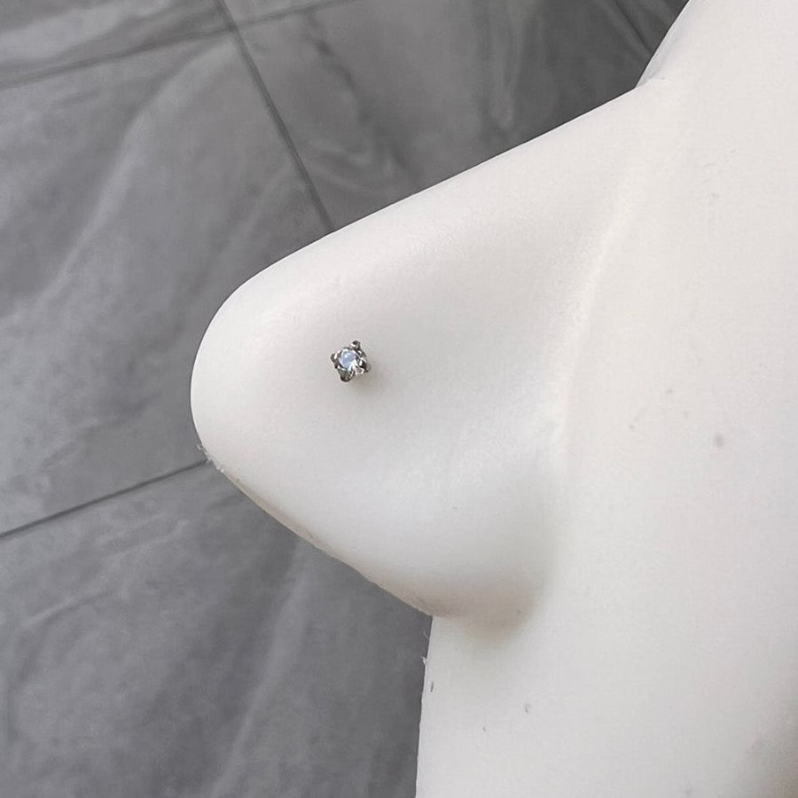 Piercing Nariz Bling Silver