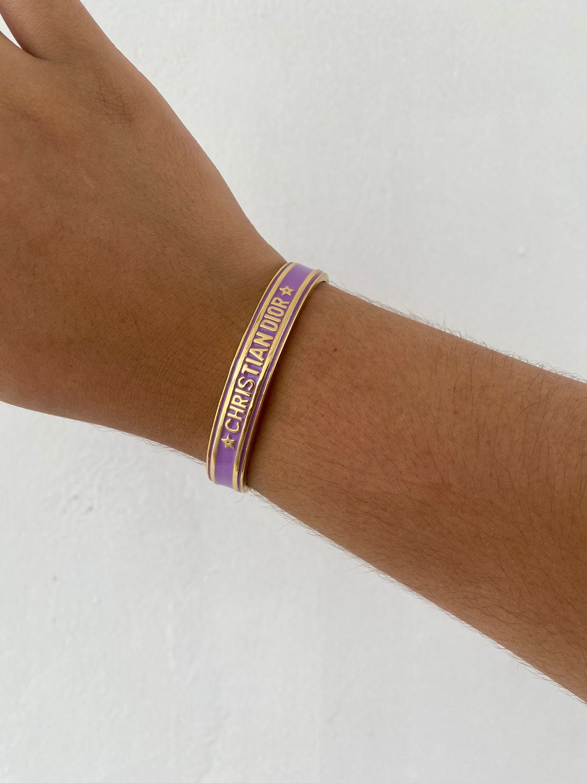 Bangle DIOR Purple & Gold