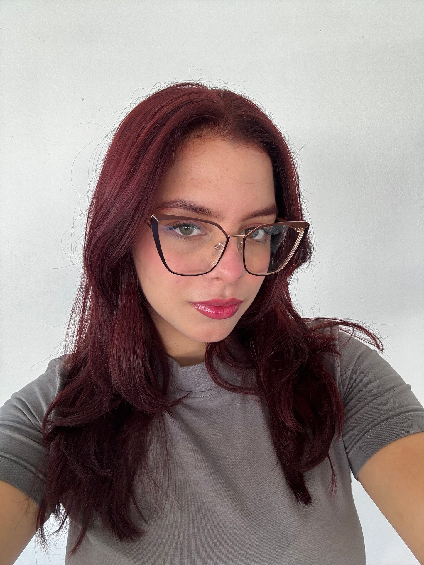 Lentes tipo Mariposa Gold/Ocre