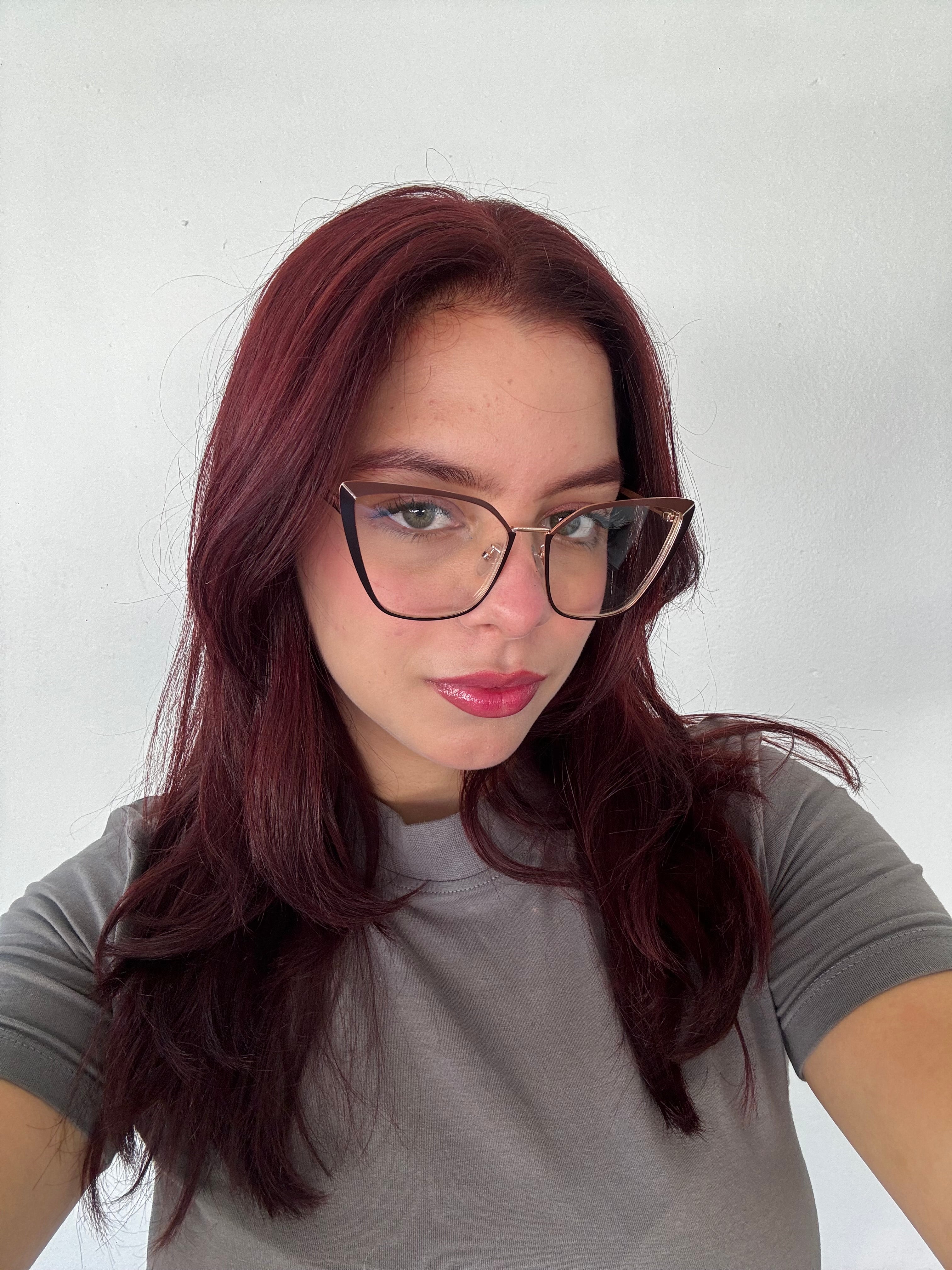 Lentes tipo Mariposa Gold/Ocre