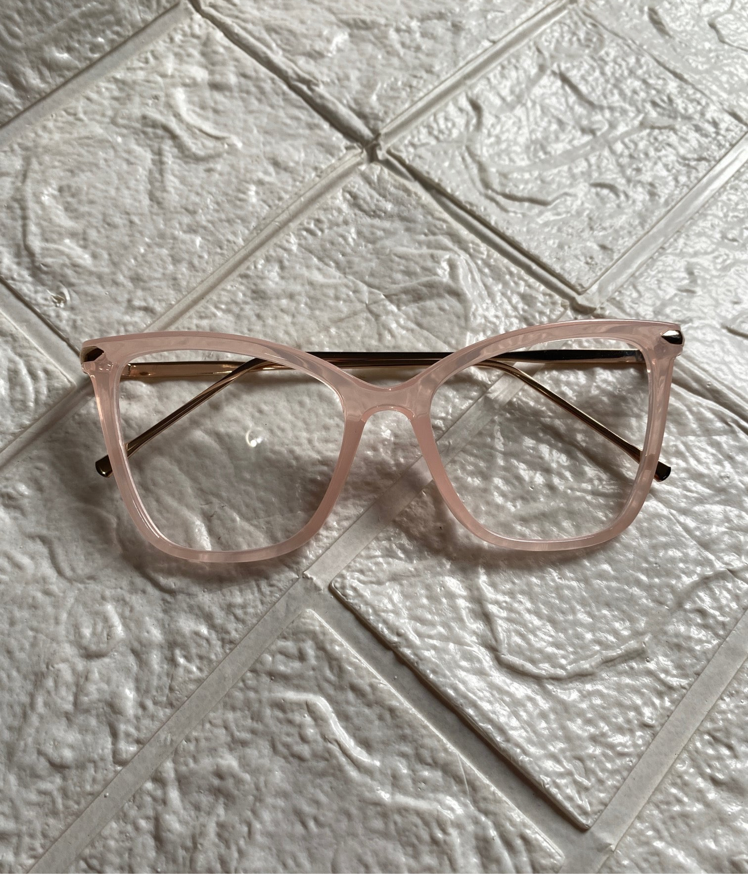 Lentes Cat Eye Clasicos Rosados