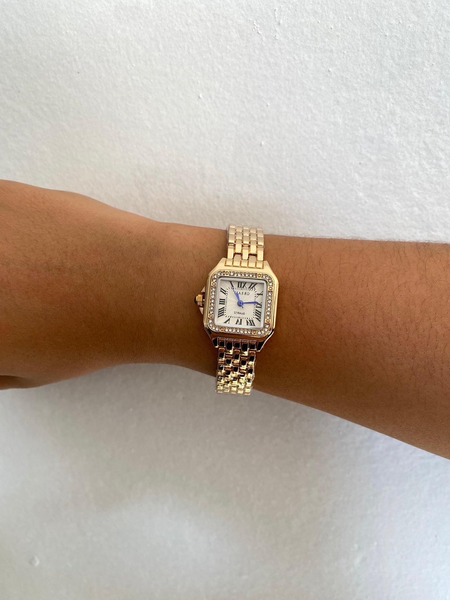 Reloj Old Money Gold con Brillos