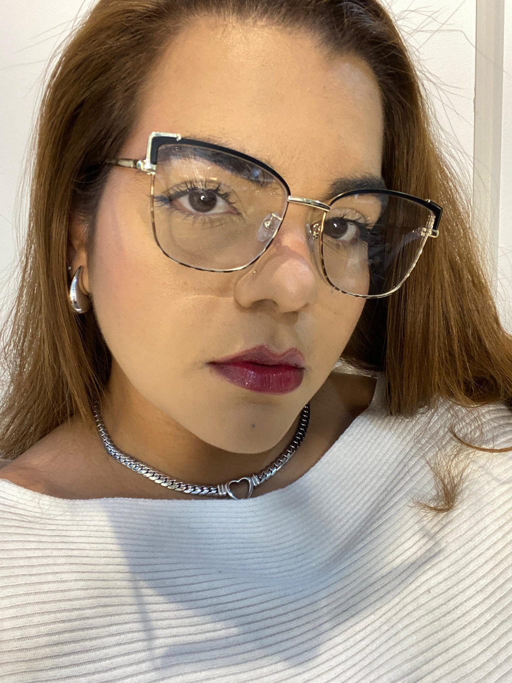 Lentes Cat Eye Leopardo Esquinas Cuadradas Negras
