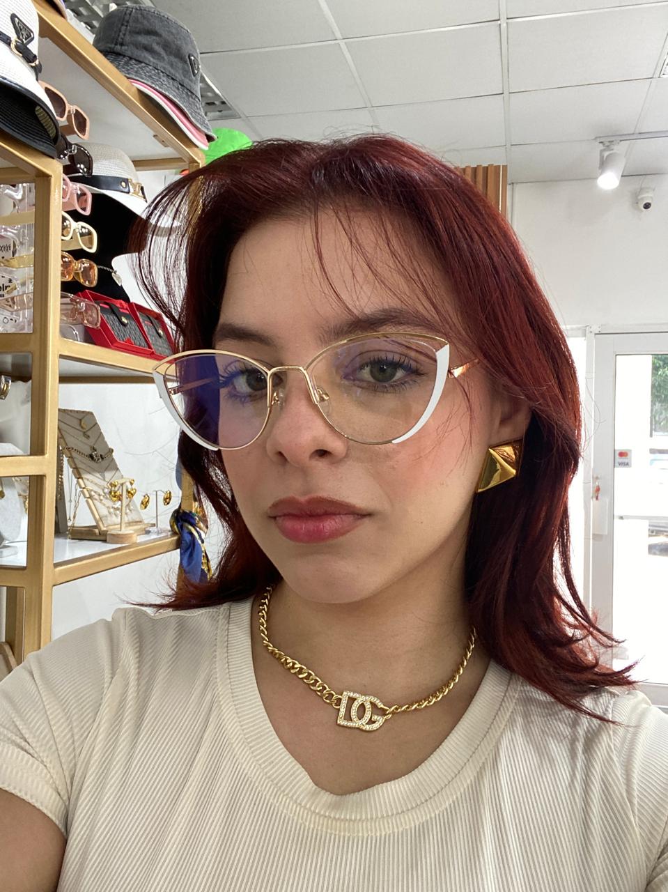 Lentes Fabulous White/Clear