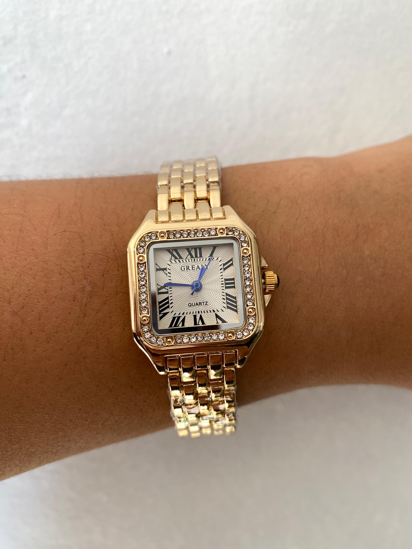 Reloj Old Money Gold con Brillos