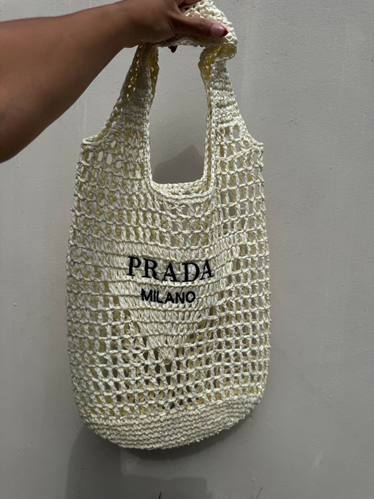 Tote Bag Prada Blanca