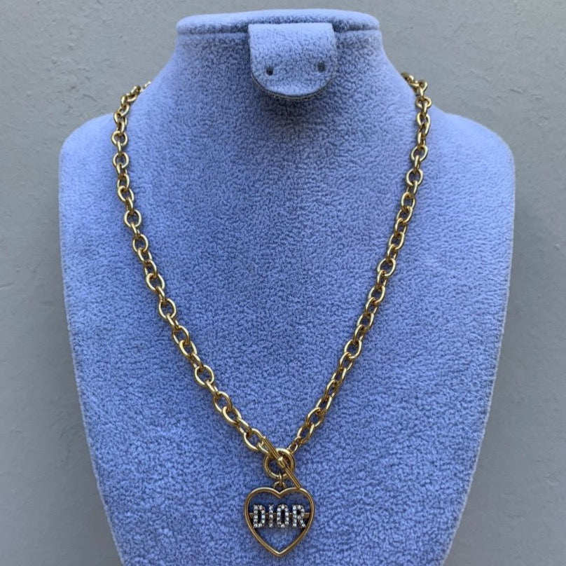Cadena Dior Heart