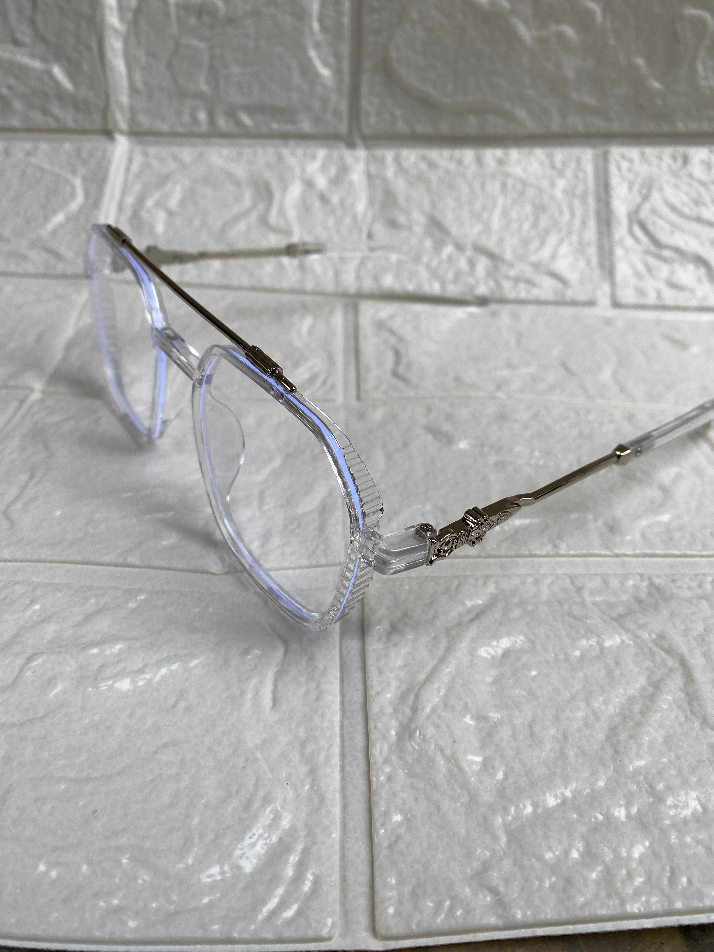 Lentes Aviador Unisex Clear