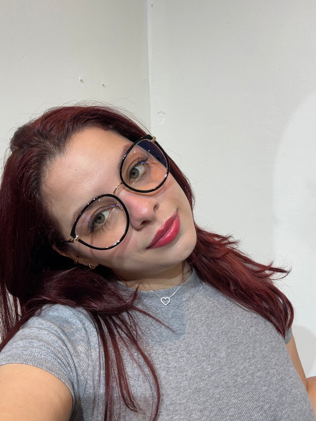Lentes Semi redondos Negros New
