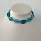 Chocker Seashell Blue