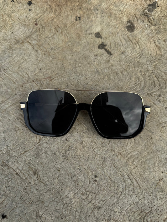 Lentes de sol Unisex Gold y Negro