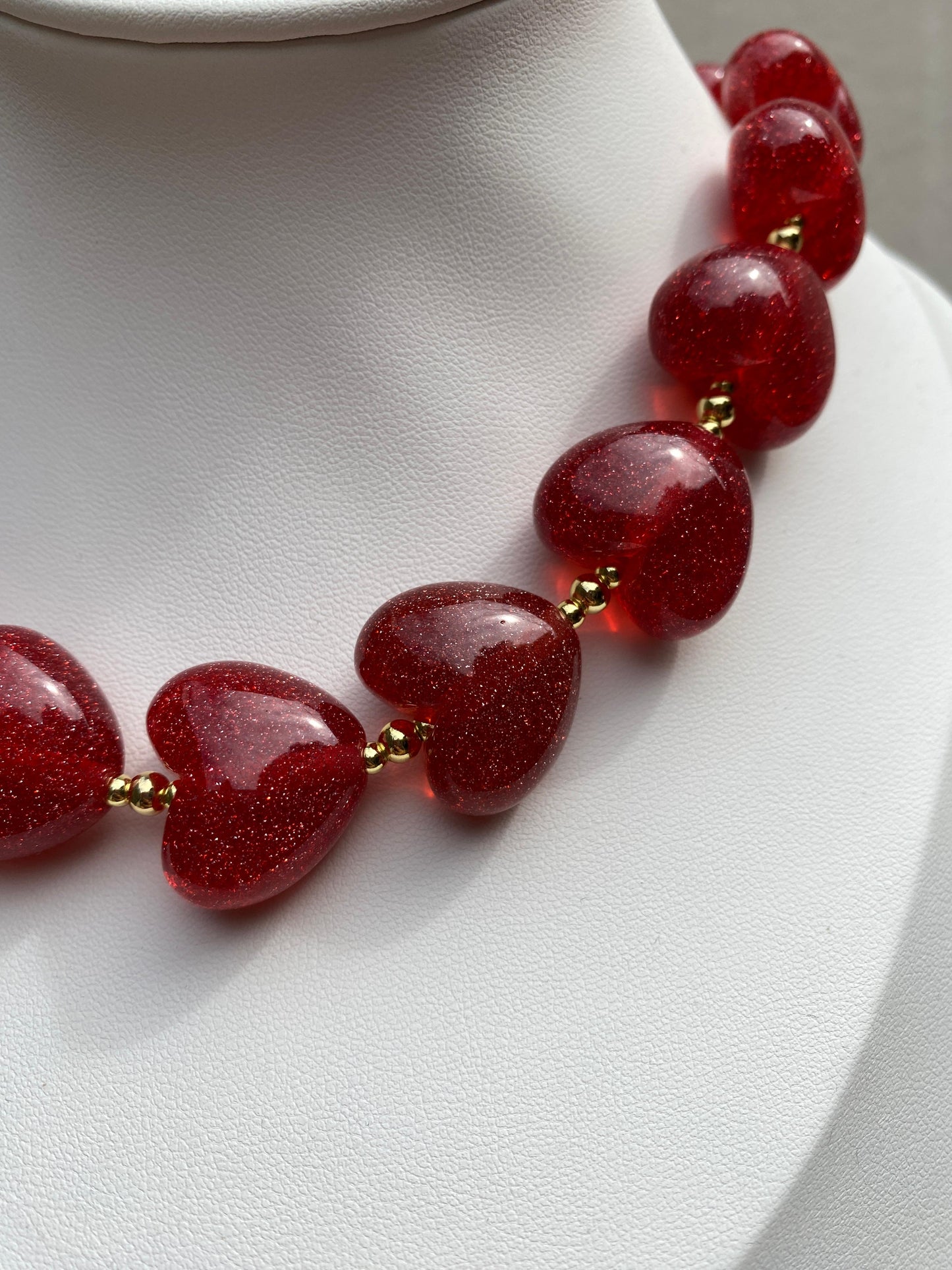 Cadena Hearts Brillantitos