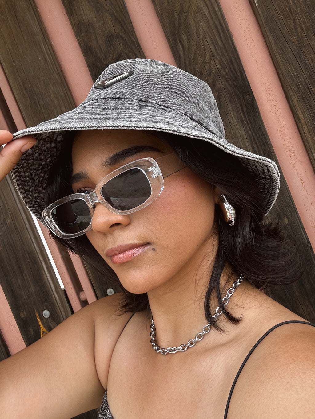 Lentes Aesthetic Clear & Black