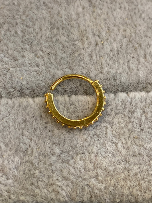 Hoop Nariz Médium Brillante