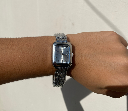 Reloj Old Money Silver