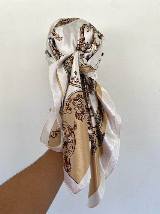 Bandana Fancy White