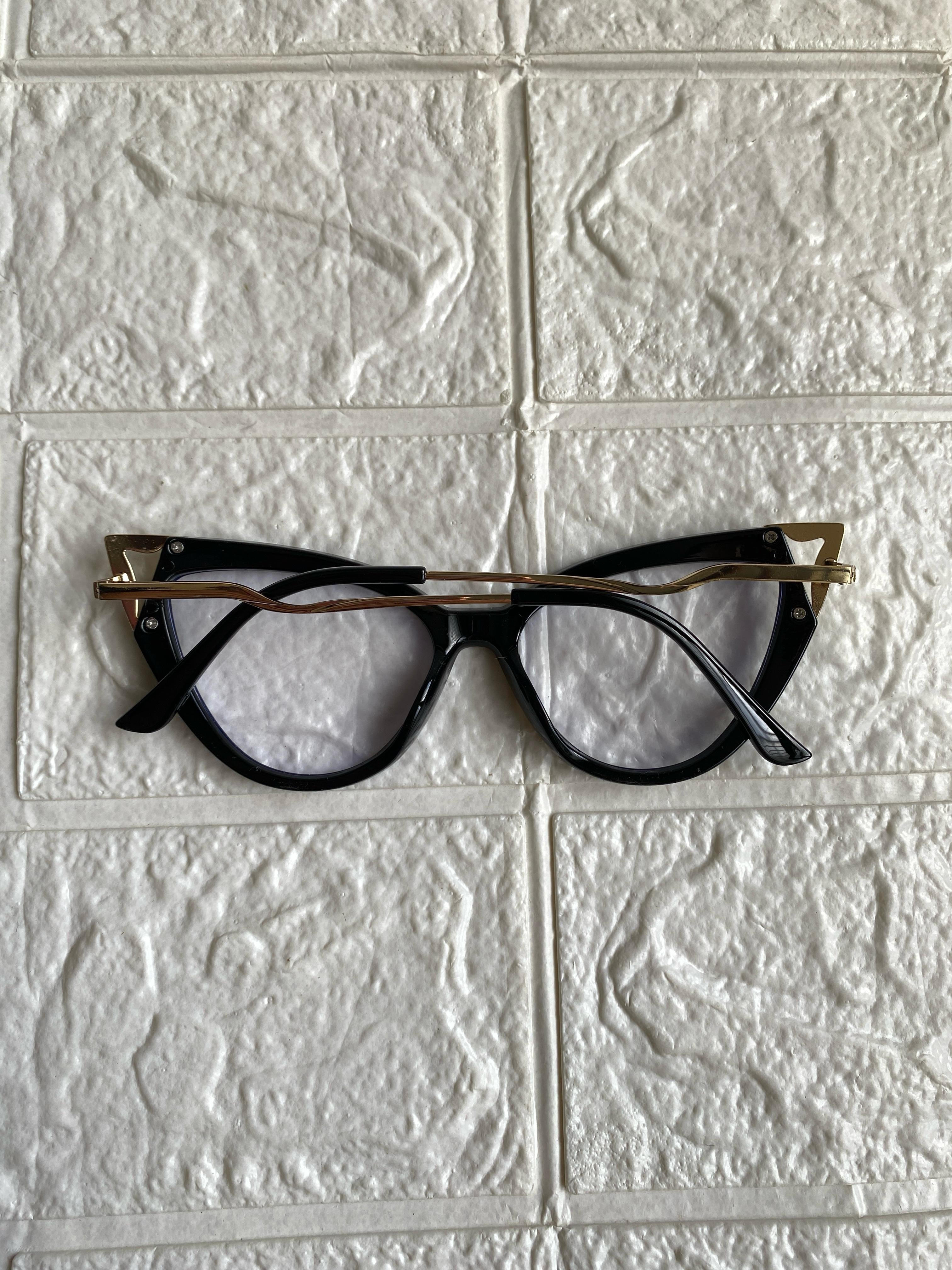 Lentes Fine Cat Eye Negros