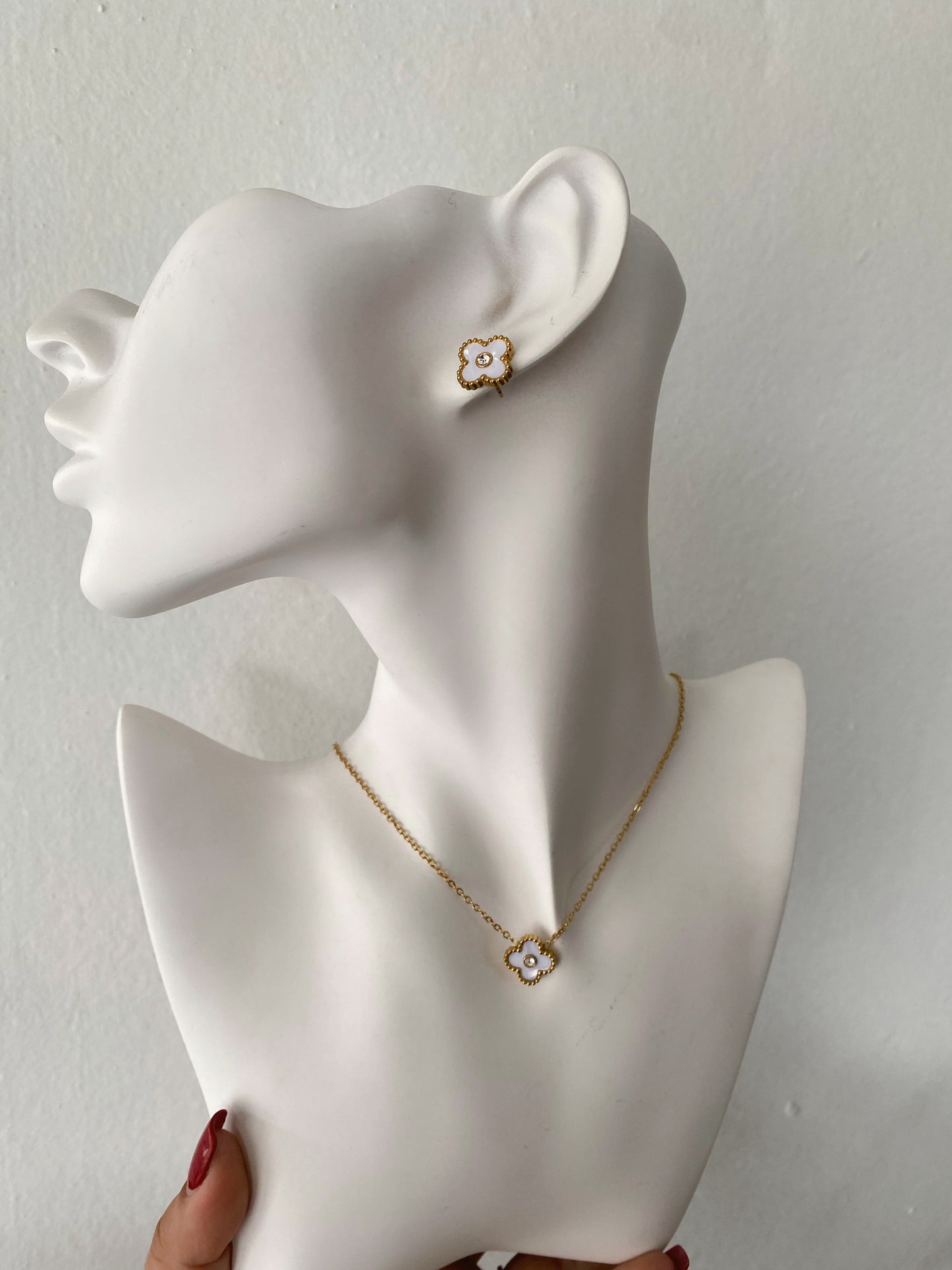 Set Van Cleef Blanco/ Gold
