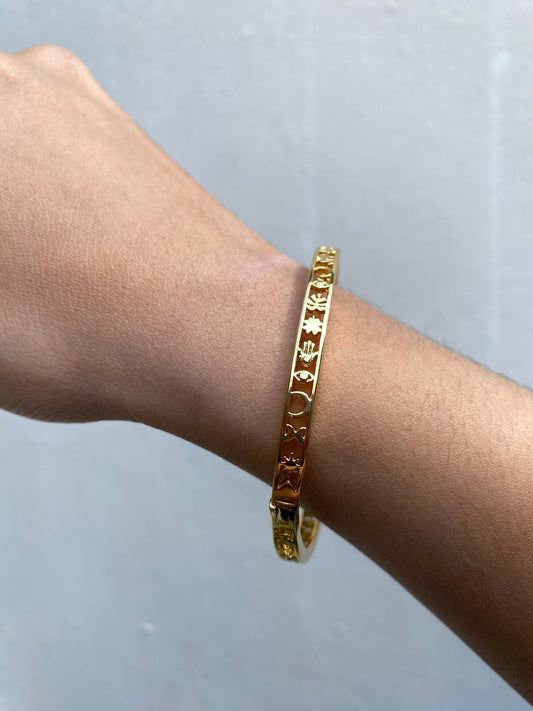 Bangle Lucky Charms Gold