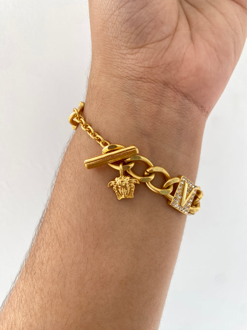 Brazalete Versace Charms