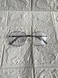 Lentes Cuadrados XL Metal Silver