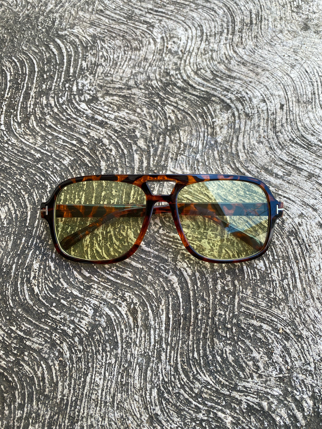 Lentes Benito Leopardo/Amarillo