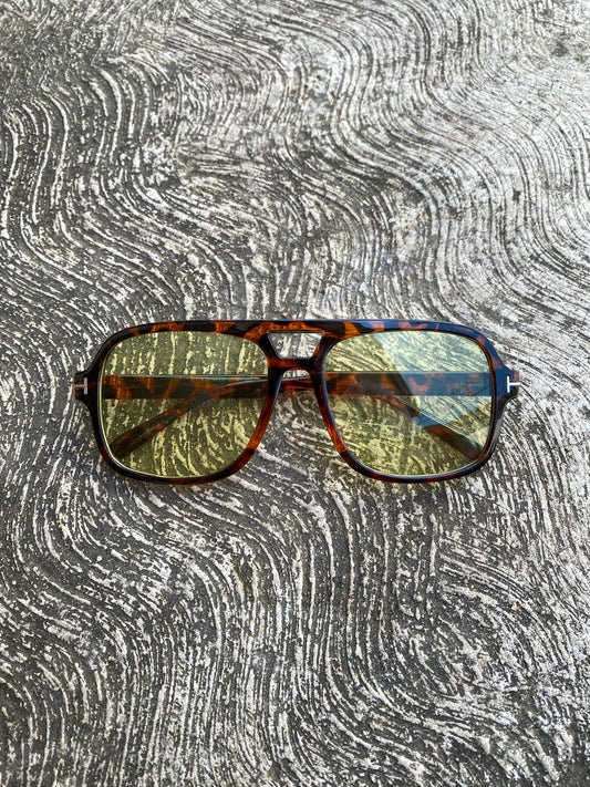 Lentes Benito Leopardo/Amarillo