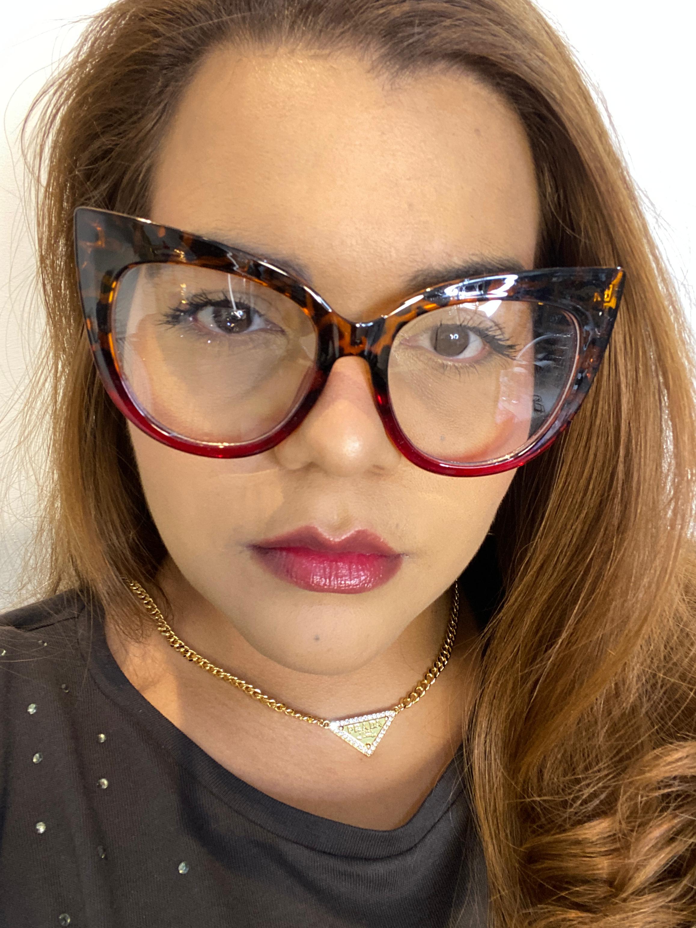 Lentes Cat Eye Maxi Sexy