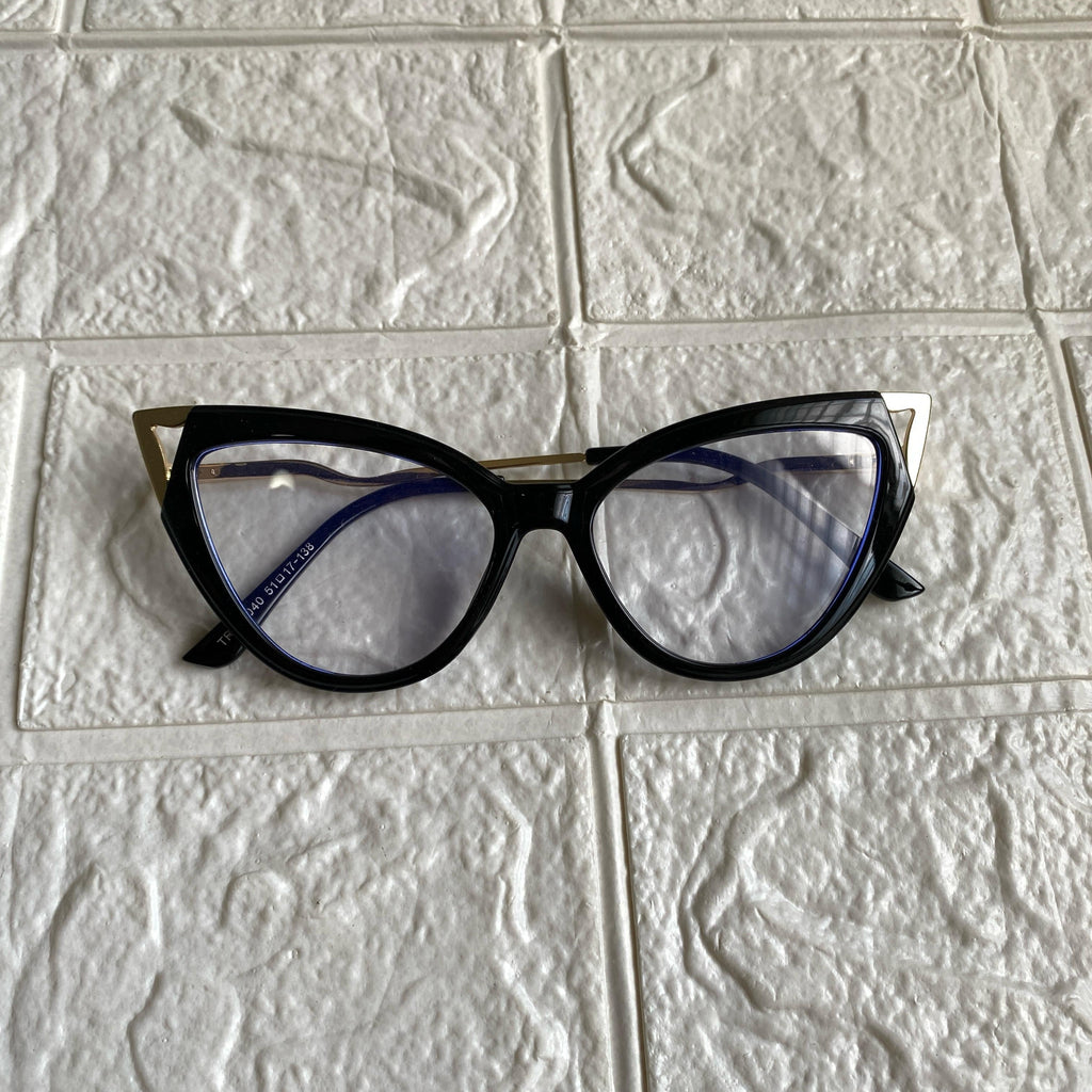 Lentes Fine Cat Eye Negros